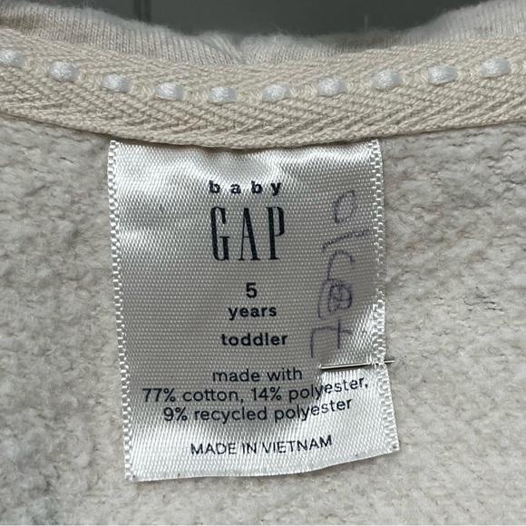 GirlGap Logo Zip Hoodie heart print - Picture 7 of 8